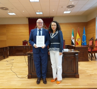 El Convenio ha sido suscrito por la presidenta del Tribunal Superior de Justicia de Extremadura, María Félix Tena Aragón, y el director gerente de la Fundación Academia Europea e Iberoamericana de Yuste, Juan Carlos Moreno Piñero